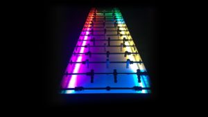 8 player LED Foosball