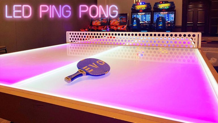 miami arcade game rentals and LED Ping Pong in Florida