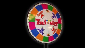 Giant Twister Mat and Twister Wheel