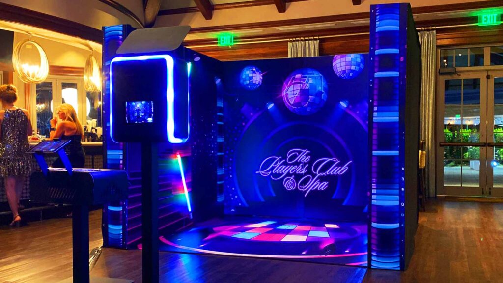 branded photo booth experience in miami, Florida
