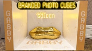 Branded Photo Booth Experience Button