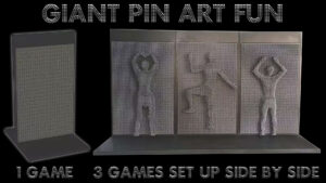 giant pin art game for rent in miami florida