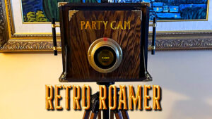 Retro Roaming Photo Booth Party Rental in Miami Florida-button